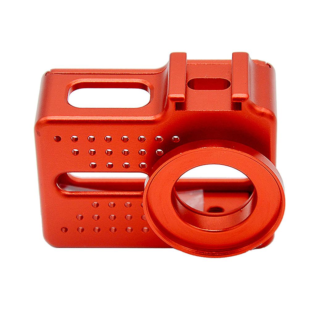 Frame Case + Uv Filter Protector Lens For  Yi 4k Camera Black