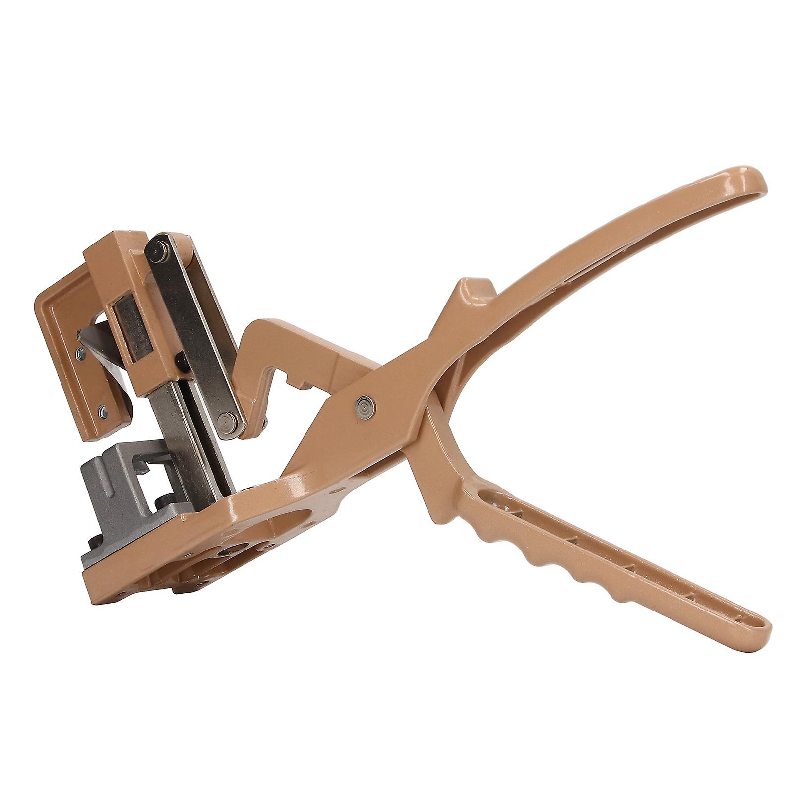 Gray Multifunctional Grafting Scissors Non Slip V Shape Cutting Grafting Pruner Tool for Garden Farm 