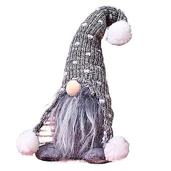 Xmas Gnome Table Ornament Soft Dotykowa Pluszowa Lalka Xmas na Święto Dziękczynienia Zimowe prezenty