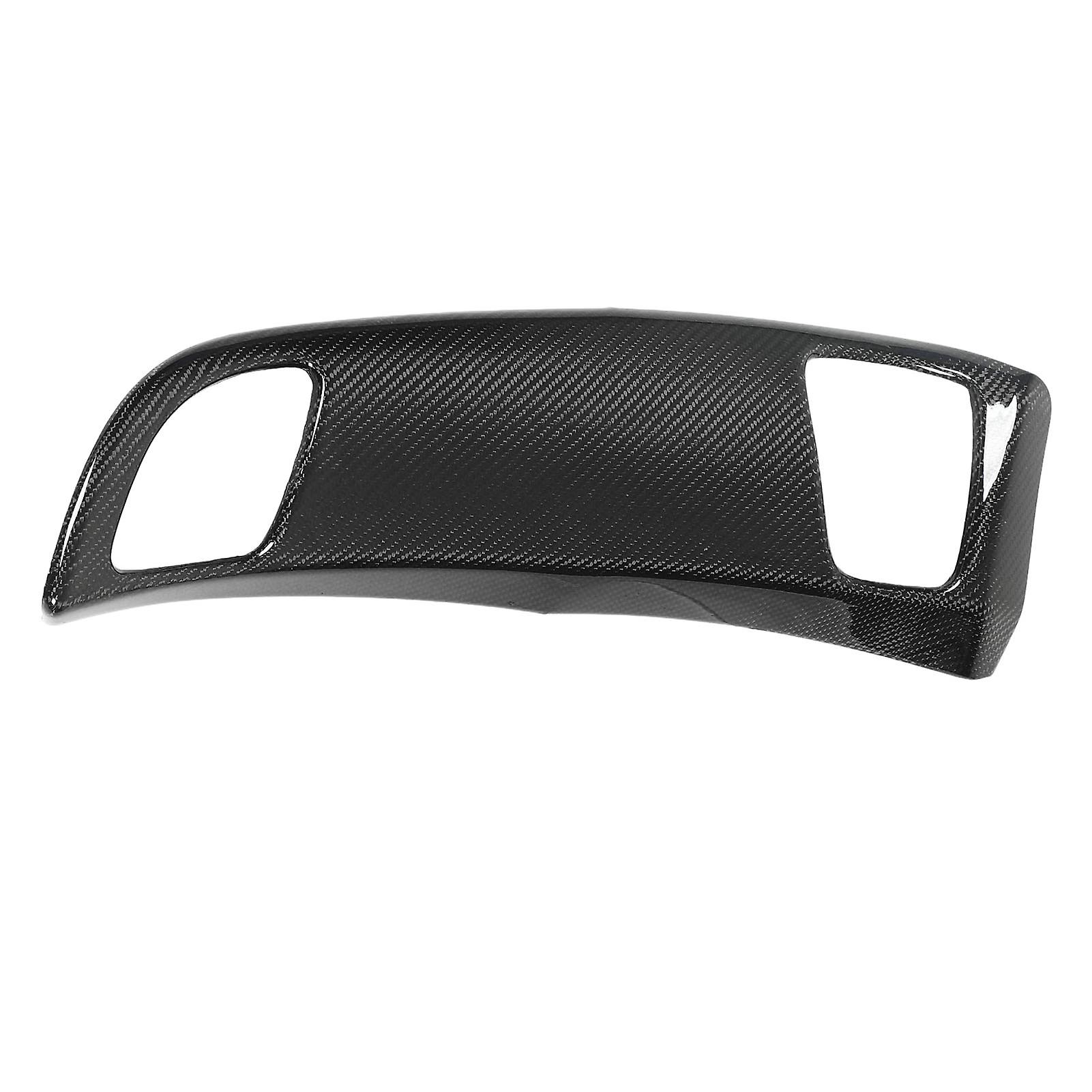 Dashboard Panel Cover Carbon Fiber Decorative Dash Air Outlet Panel Trim Replacement for Corvette C7 2014‑2019