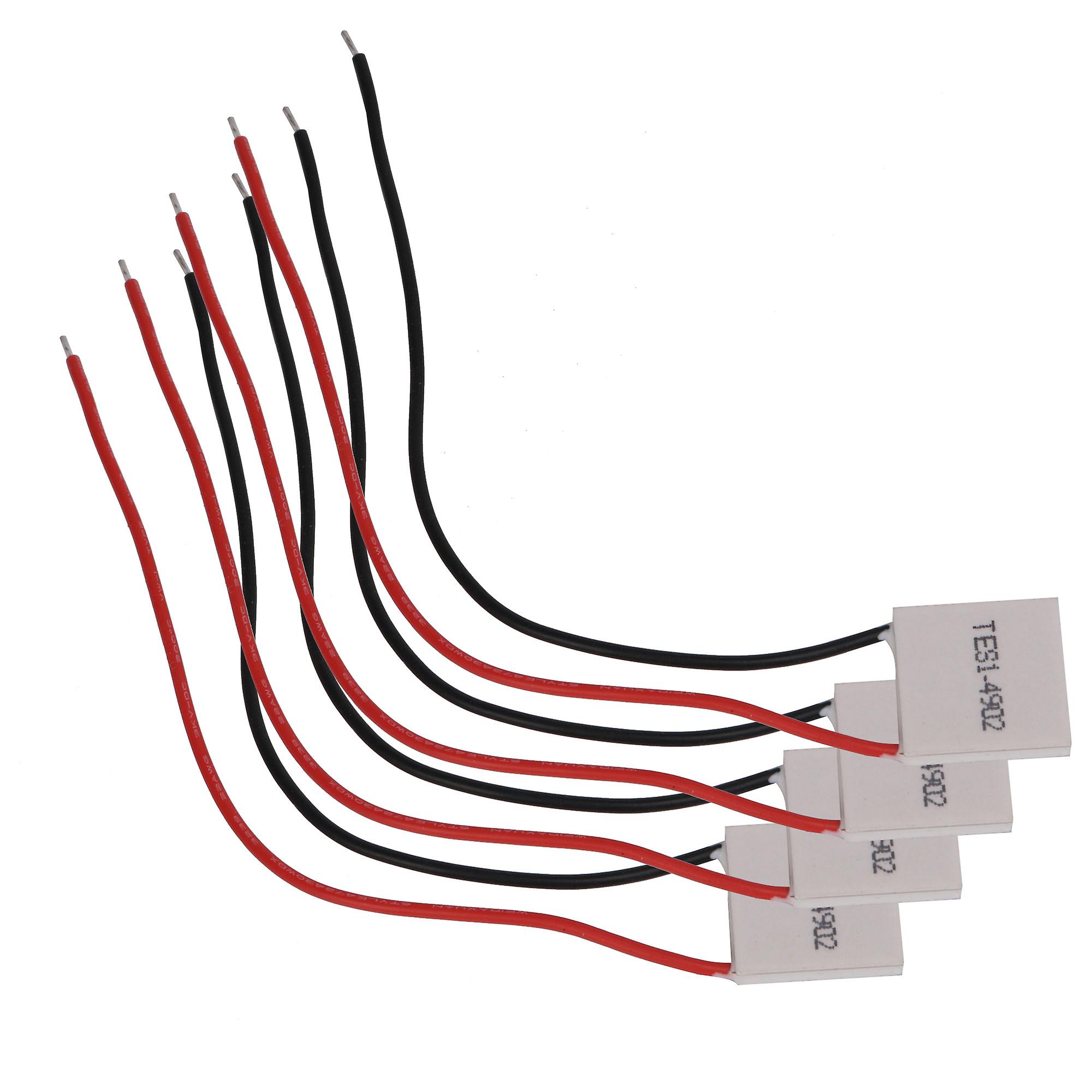 4Pcs Thermoelectric Cooling Peltier Plate 6V Replacement for TES1-4902