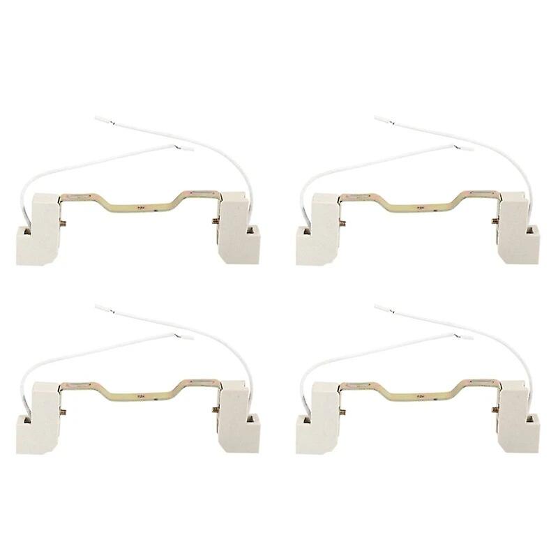 4X R7S Bulb Socket Lamp Holder Connector Metal Ceramics Handle For Flood Light, 118Mm~10409