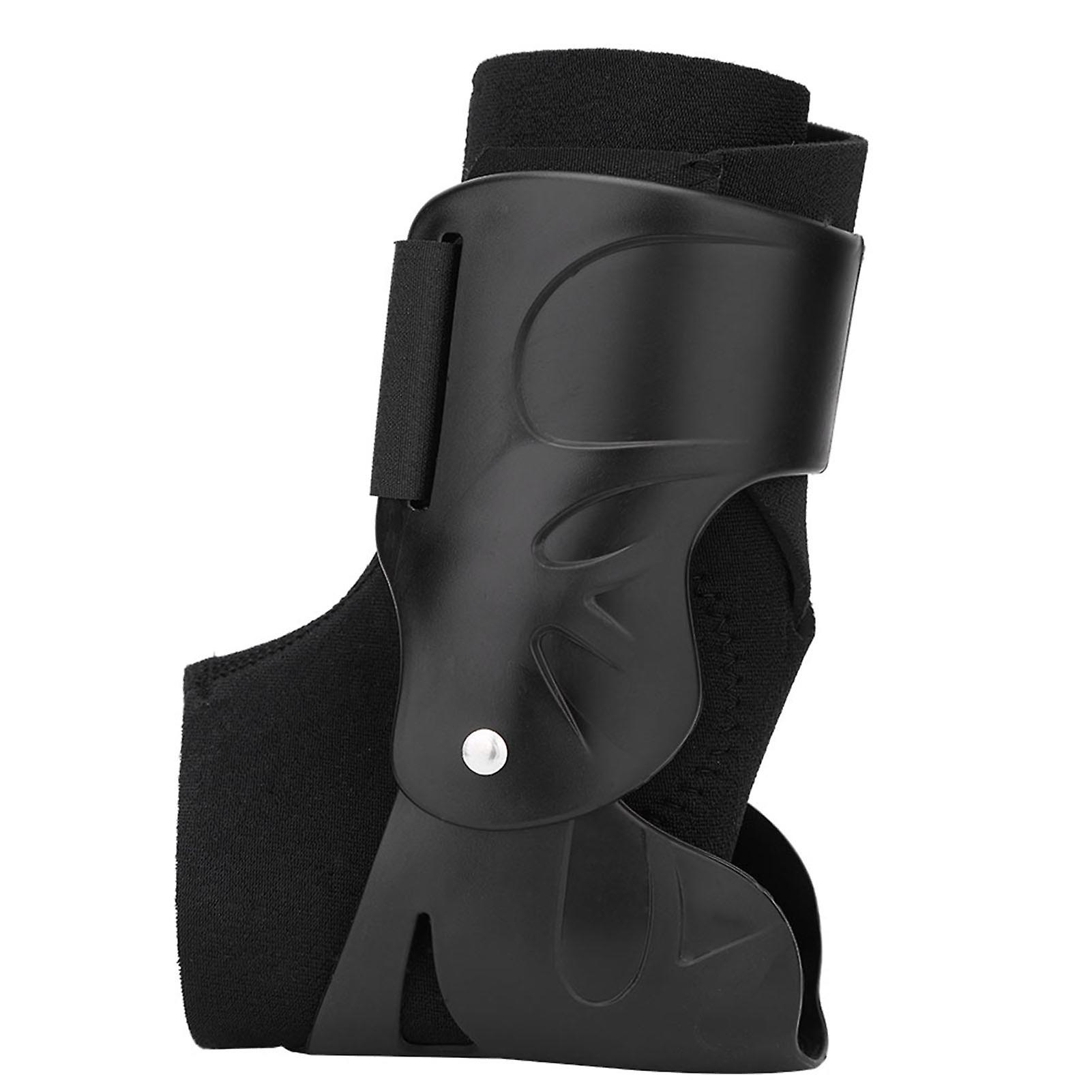 Ankle Support Brace Compression Breathable Foot Elastic Guard Strap Black