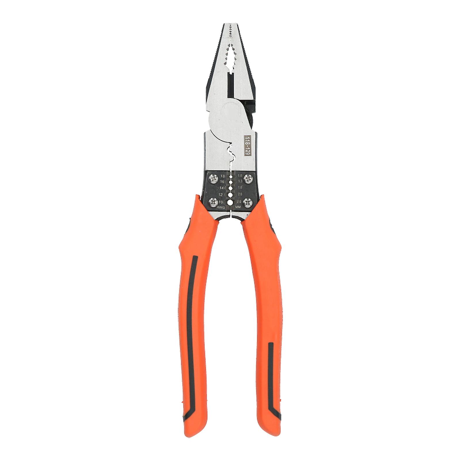 Multi-functional wire cutters wire stripping, diagonal cutting