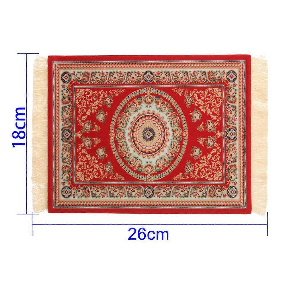 Rug Mouse Pad Oriental Persian Carpet Mouse Mat Computer Mousepad for Table Decor