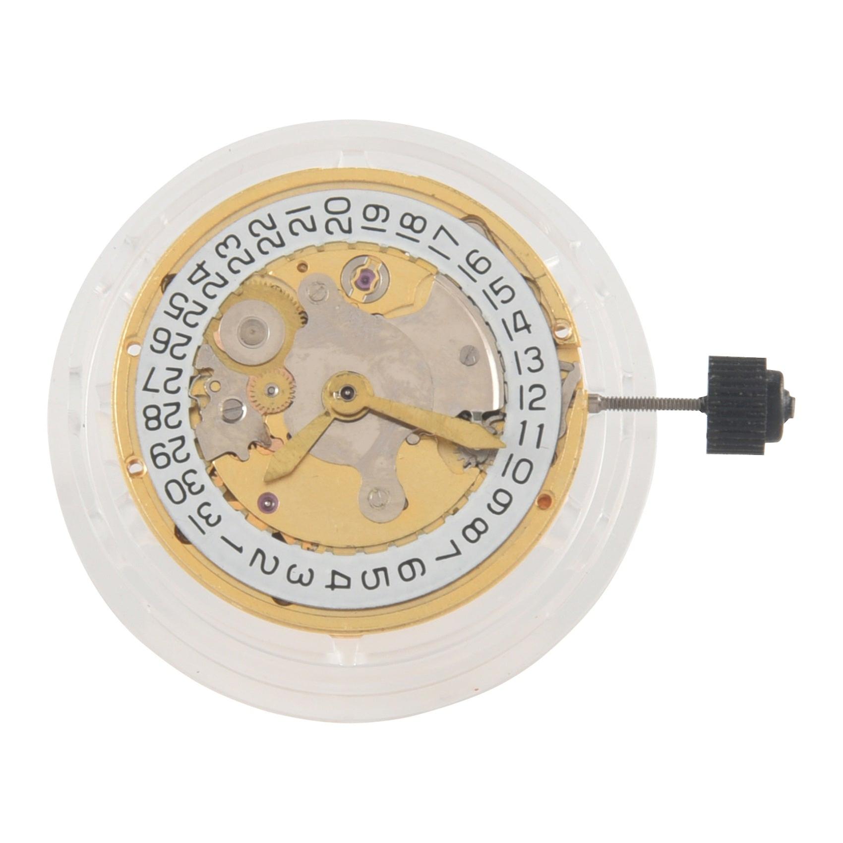 Eta 2824 Replacement Mechanical Automatic Movement Date Display Watch Repair Tool Gold