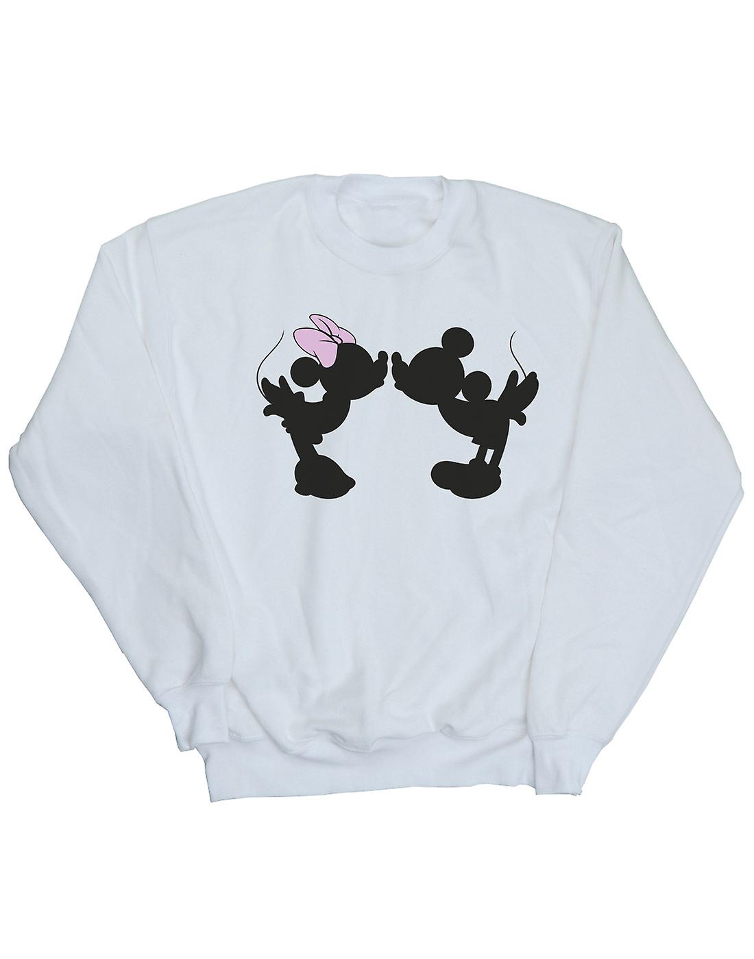 ディズニーランド KISS スエット ミッキー ミニー レディース ホワイト ディズニーランド KISS スエット ミッキー ミニー レディース