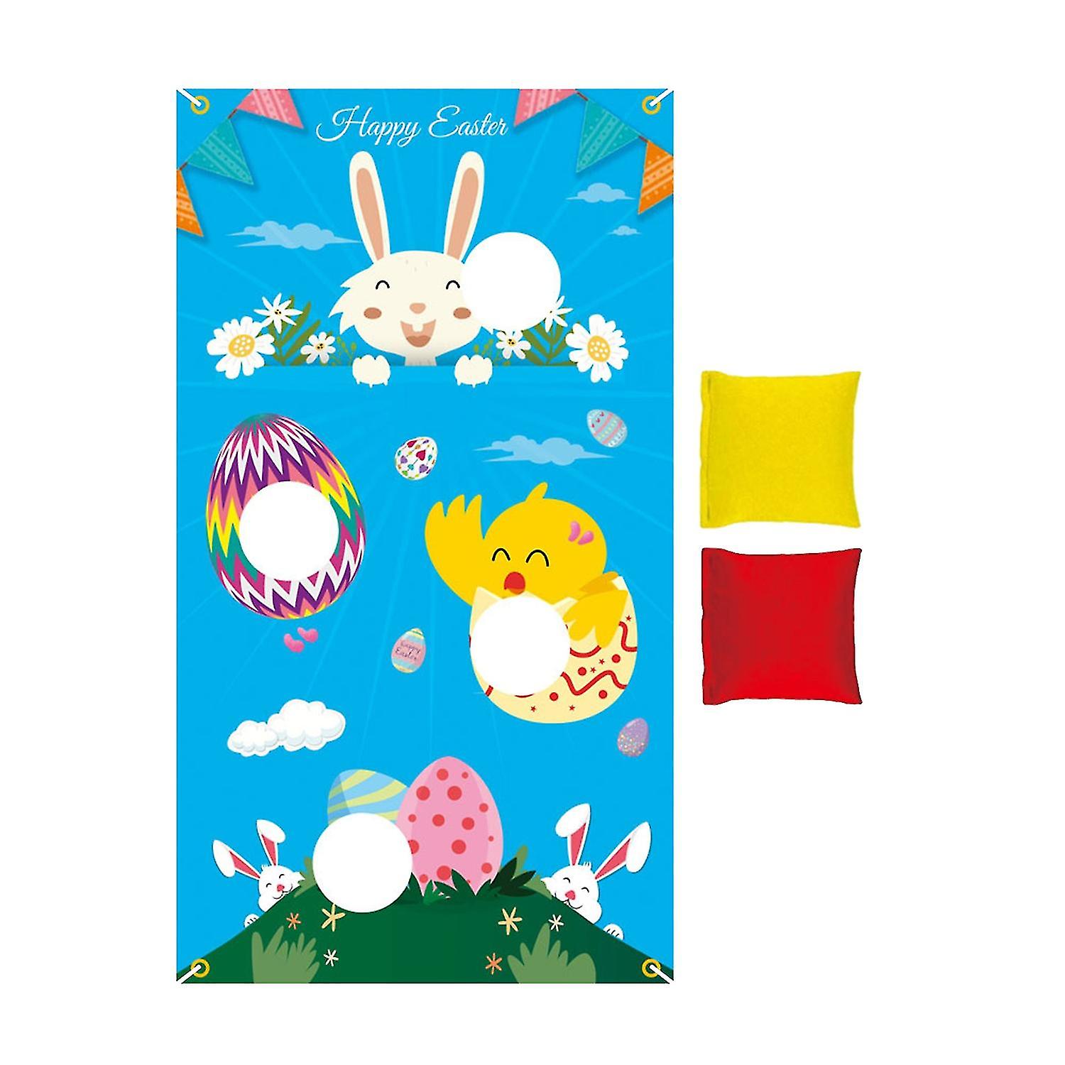 Throwing Banner Soft Safe Easter Decor Bean Bags Party Favor Supplies For Easter