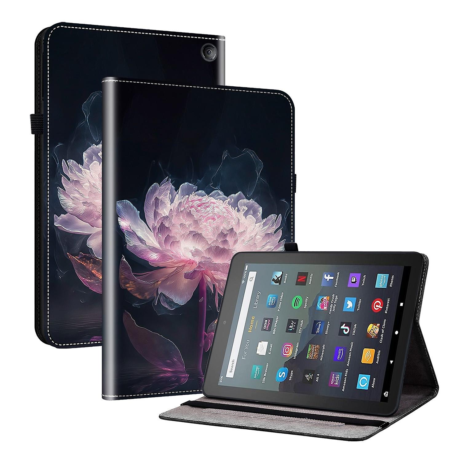 Étui en cuir peint pour Amazon Fire 7 2022