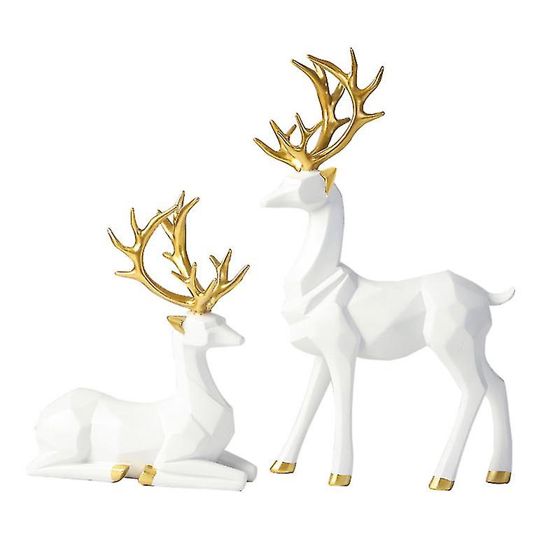 1pair Desktop Elk Adornment