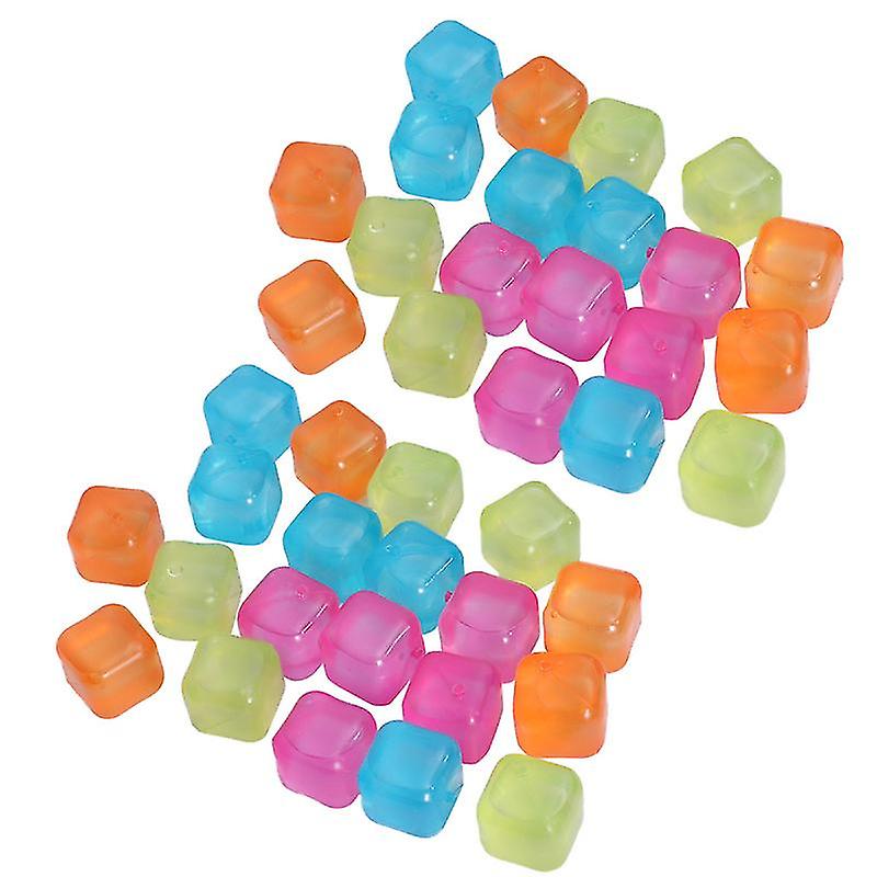 60pcs Ice Cubes