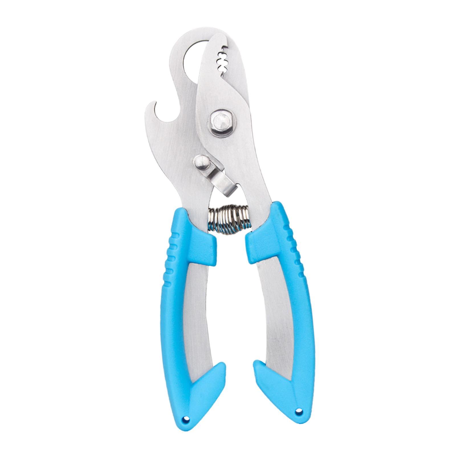 Snail Scissors Kitchen Gadgets Portable Multifunctional Sheller Seafood Tool blue