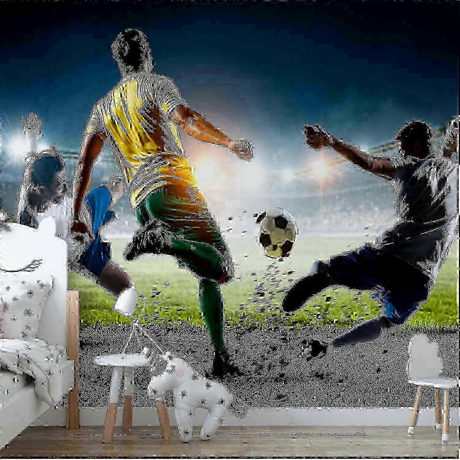 Selvklæbende vægmaleri - afgørende tackling