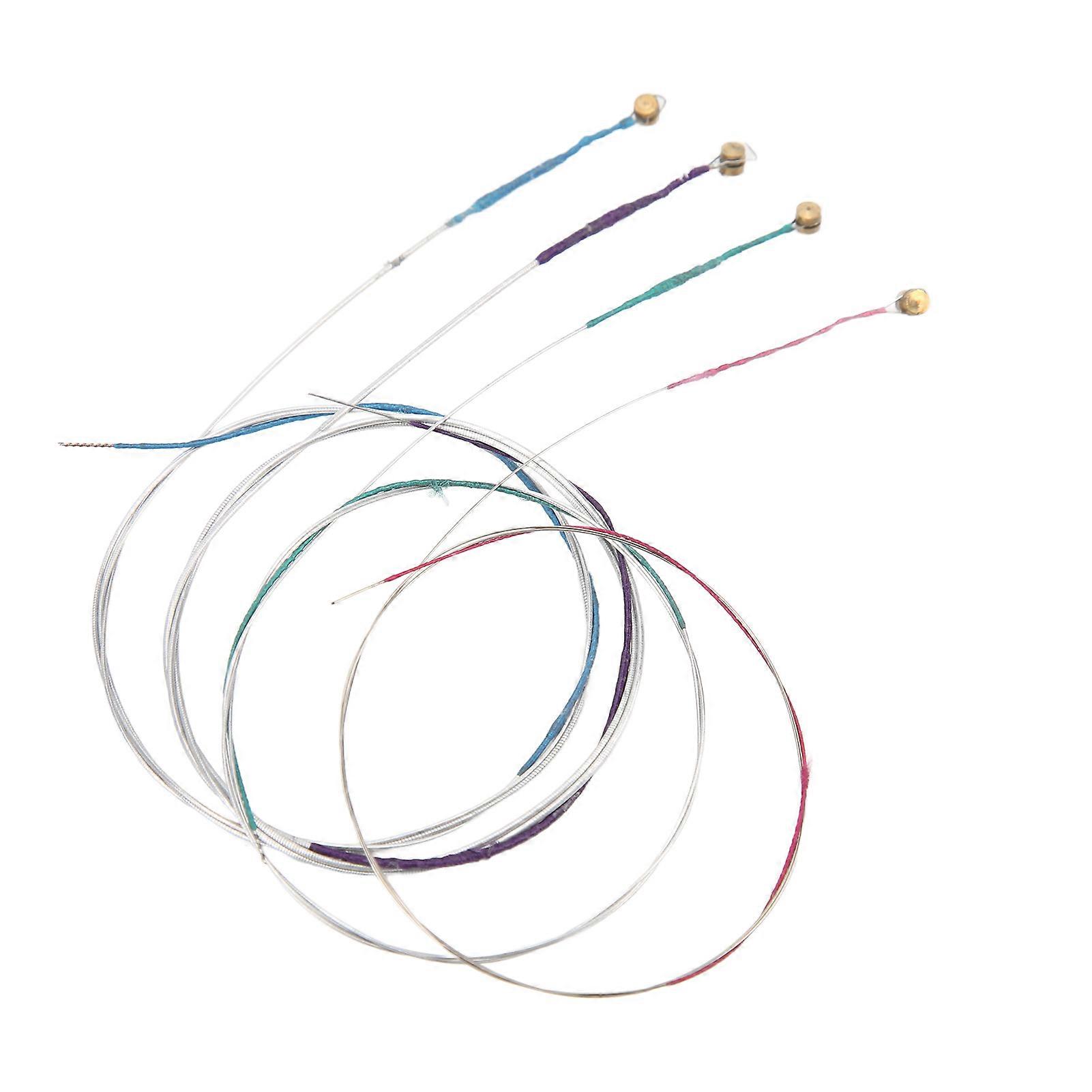 4/4 Violin String Set Nickel Plated Silver Ball Head Accessories