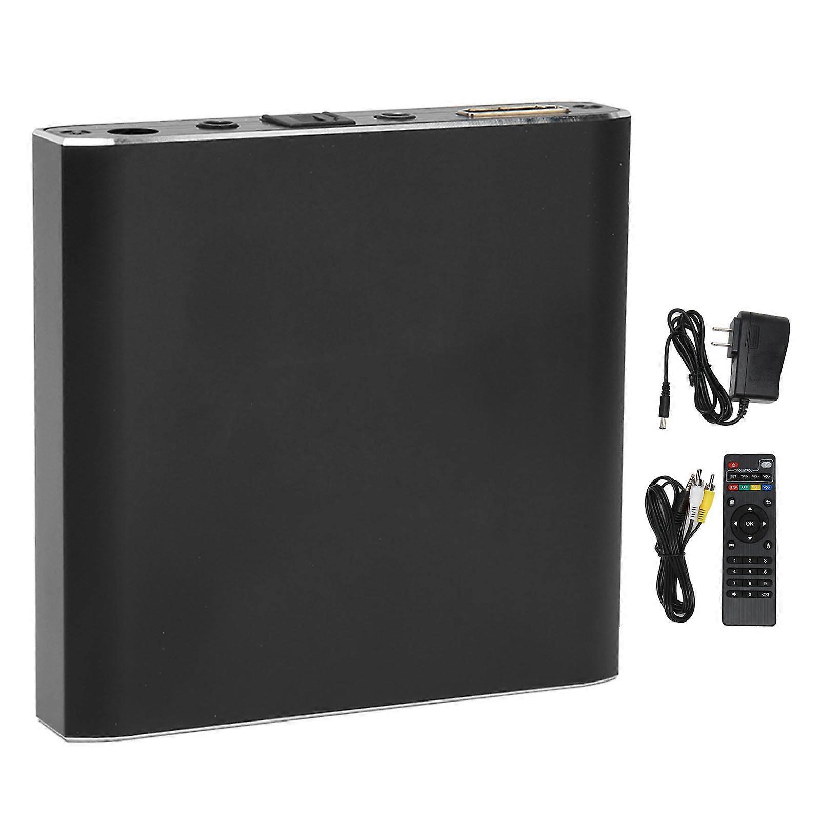 4K Media Player UHD 30fps Video Picture Music Mini HD Multimedia Interface Auto Play Loop Function Media Player 100?240V US Plug