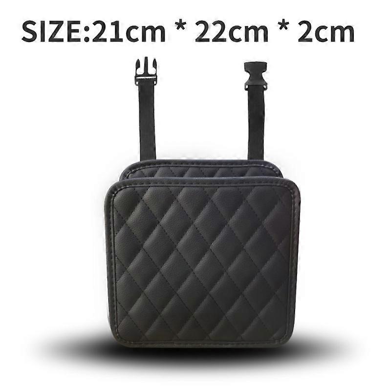 Car garbage bag creative car hanging seat back storage mobile phone umbrella storage bag net bag trash can car accessories