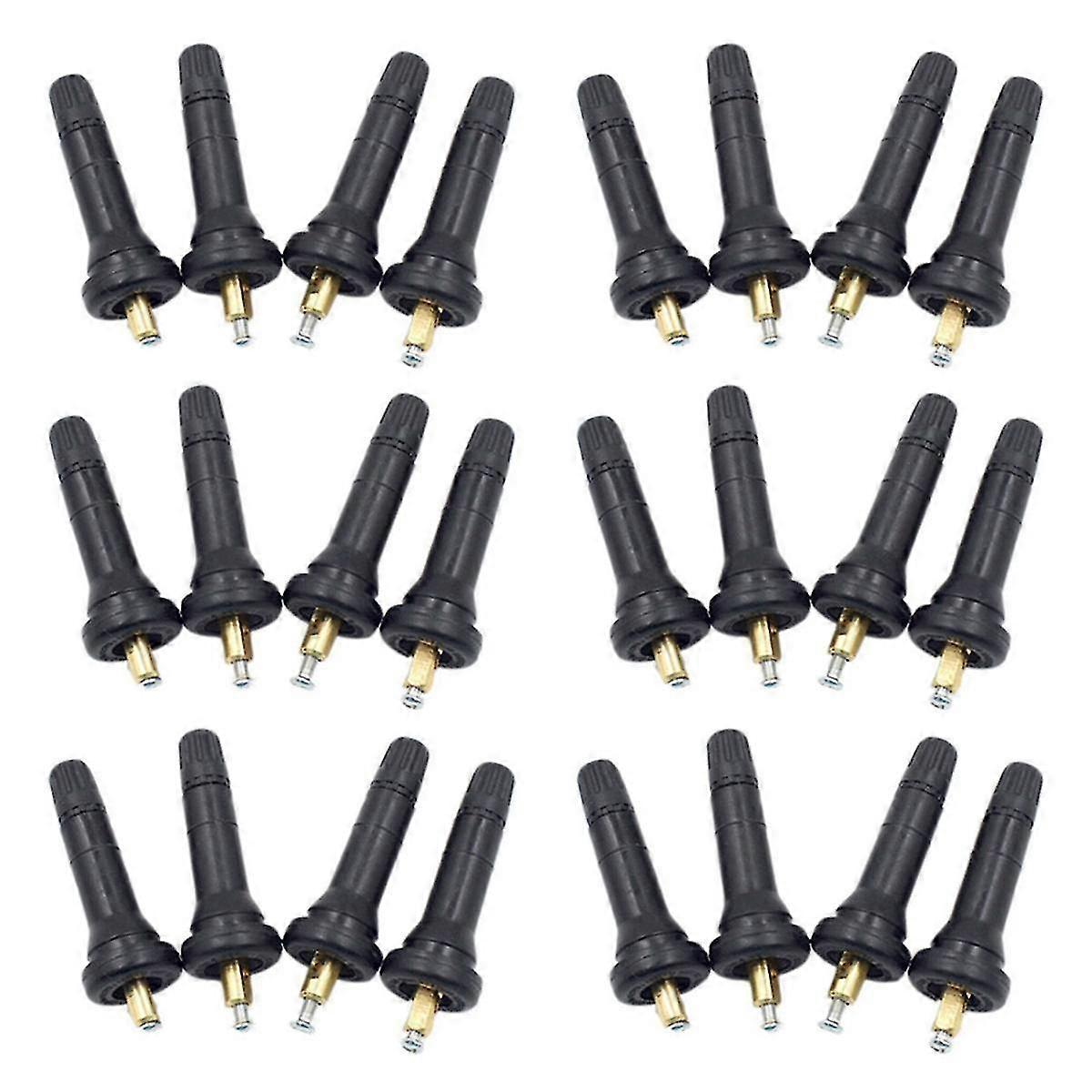 24Pcs Type Tire Pressure Sensor Tpms Valve Stem Nozzle for