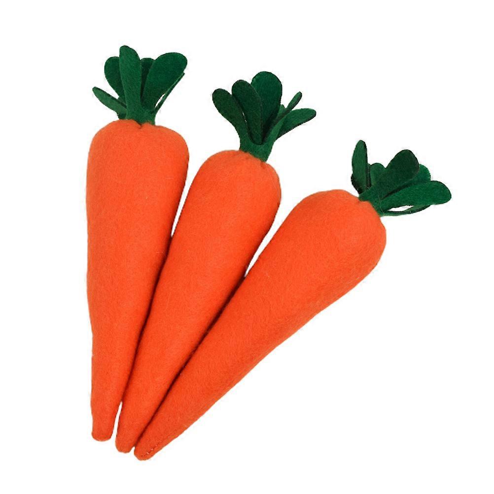 Easter Carrot Ornaments Simulation Carrot Decoration Artificial Carrot Decors for Hanging on Wall Window or Door