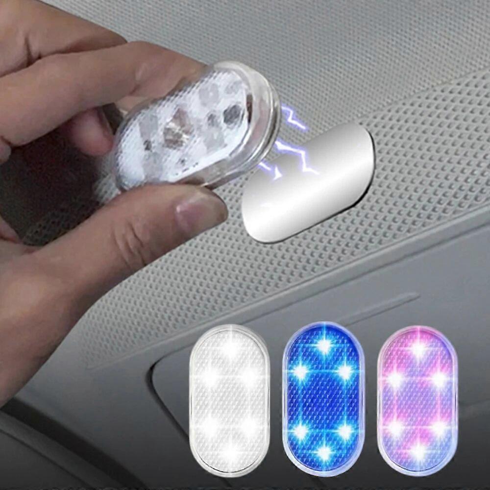 Car Interior Lights Indoor Car Lighting Ceiling Lamp Night Touch Light Hand Reading Light Car Roof Magnets Reading Lamp FN9U2241