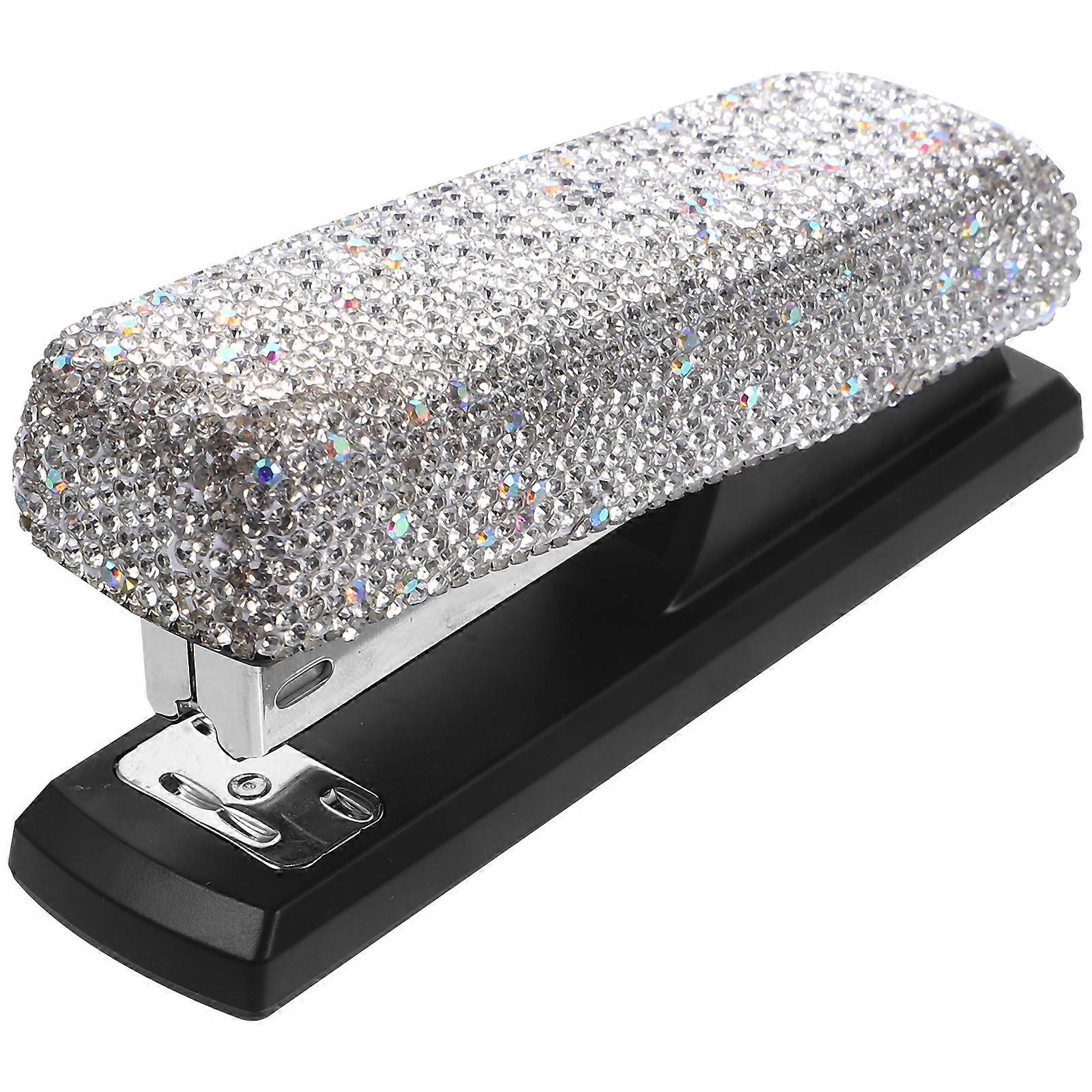 1 Set Convenient Stapler Metal Desk Stapler Professional Hand Stapler Home Accessory