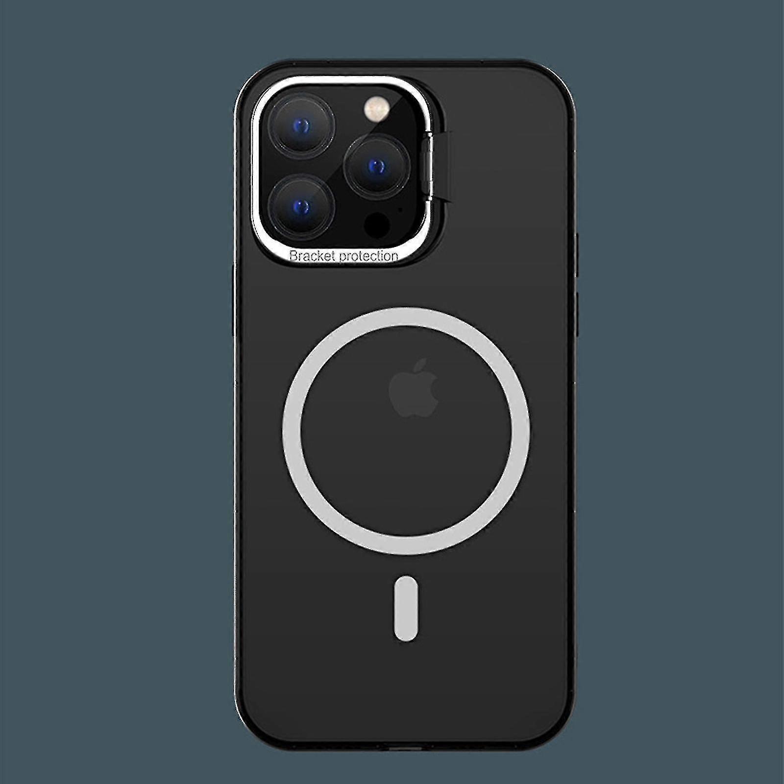 For Iphone 15 Pro Max Case Compatible With Magsafe, Built-in Camera Ring Stand, Magnetic Phone Case For Iphone 15 Pro Max