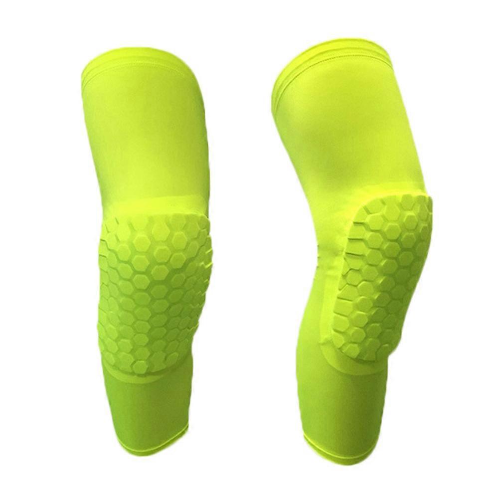 1 Pair Crashproof Knee Pads Honeycomb Breathable Anti-Collision Sports Protective Gear for