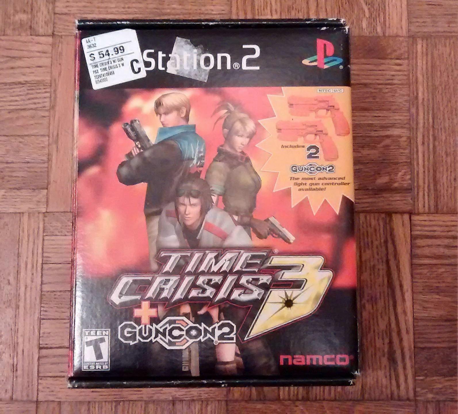 Time Crisis 3 With Gun  Game -  - PAL - New & Sealed