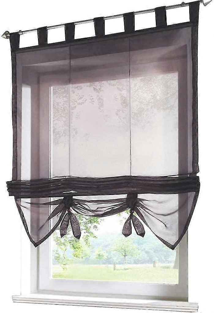 curtain lifting roman kitchen balcony window study style sling