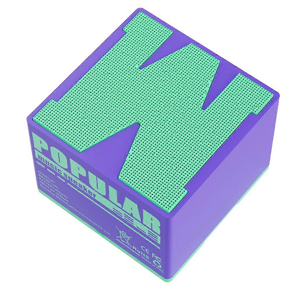 Mini Speaker Small Portable Bluetooth Speaker for Outdoor Indoor Suitable for Mobile Phones,Tablets,Laptops Green&Black