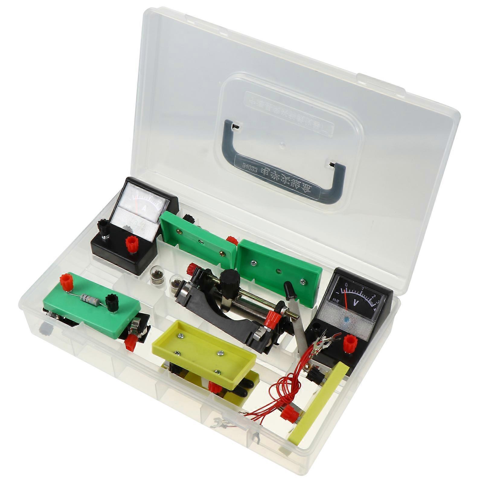 1Set Physics Experiment Equipment Electricity Learning Kit Physics Teaching Aids