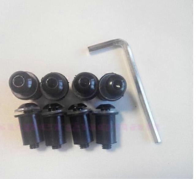 New Moto Accessories Motorbike Wind Screen Deflectors Windshield Screws For BAJAJ Pulsar RS200 RS 200 High quality