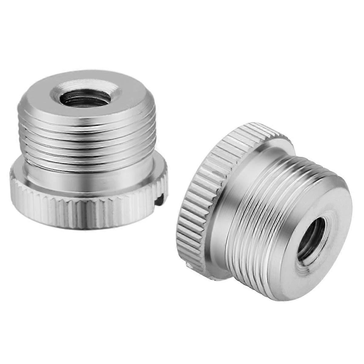5/8"-27 Außengewinde auf 1/4"-20 Innengewindeadapter für Kameramonitor - 2er-Pack