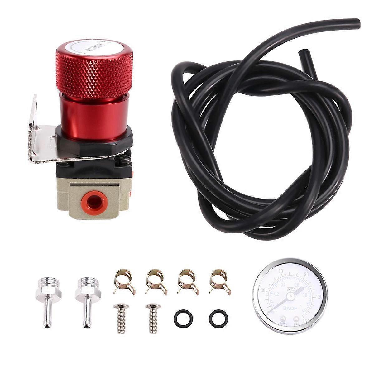 Universal Turbo Manual Boost Controller with Gauge 1-150 PSI SR20DET,Red