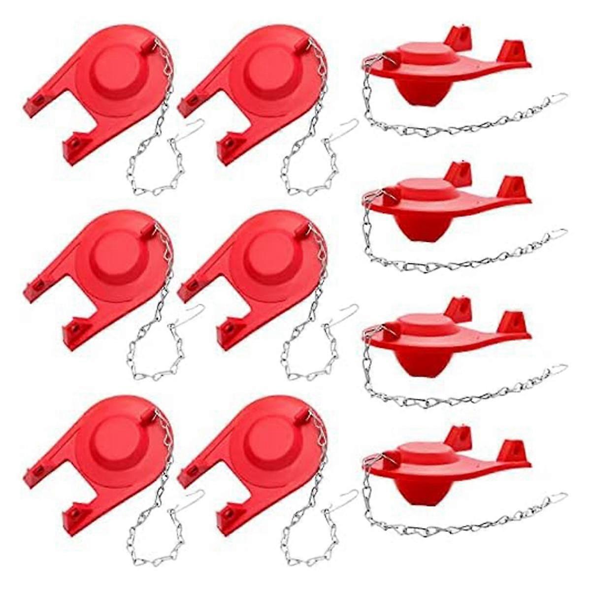 Toilet Flapper Replacement Kit Universal Toilet Plug Flapper for 2Inch Flush Valve, Water Saving