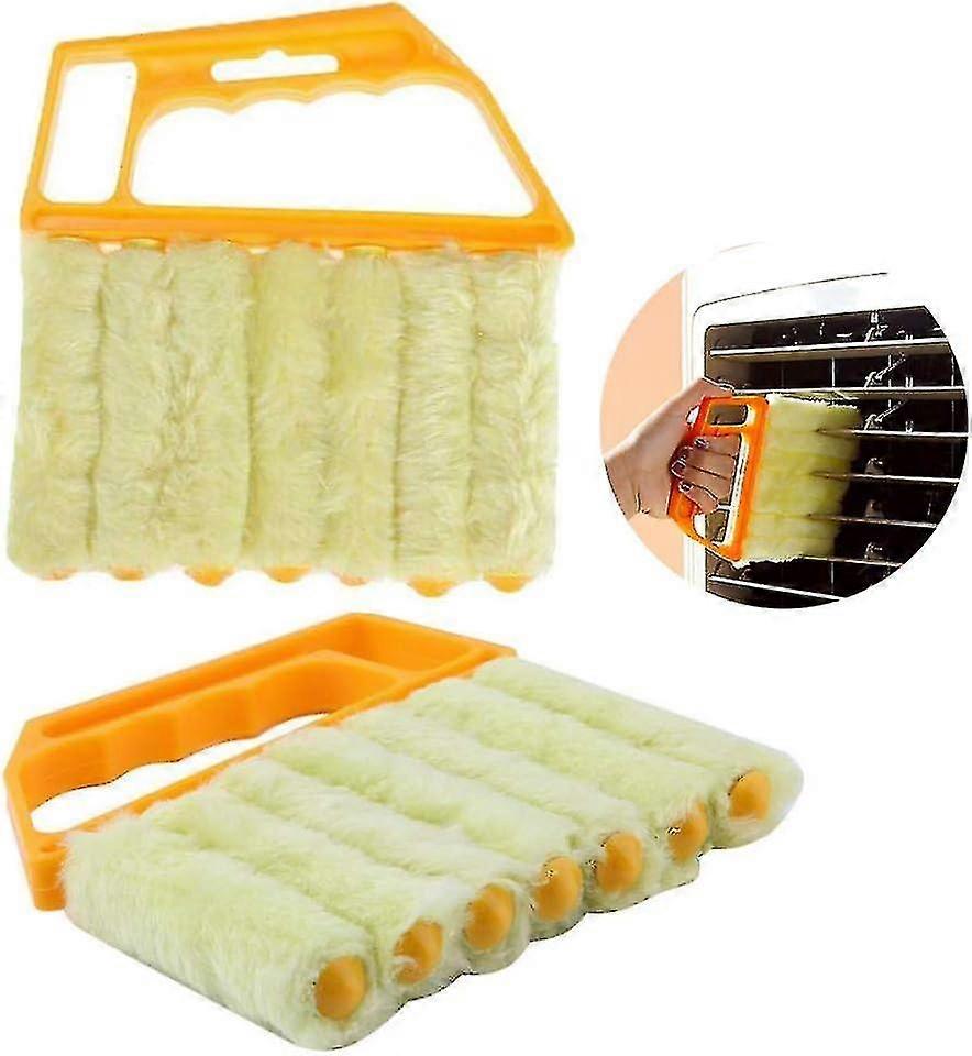 Blinds Cleaner, 2 Pcs Shutter Duster, Venetian Blind Brush, Suitable For Cleaning Shutters