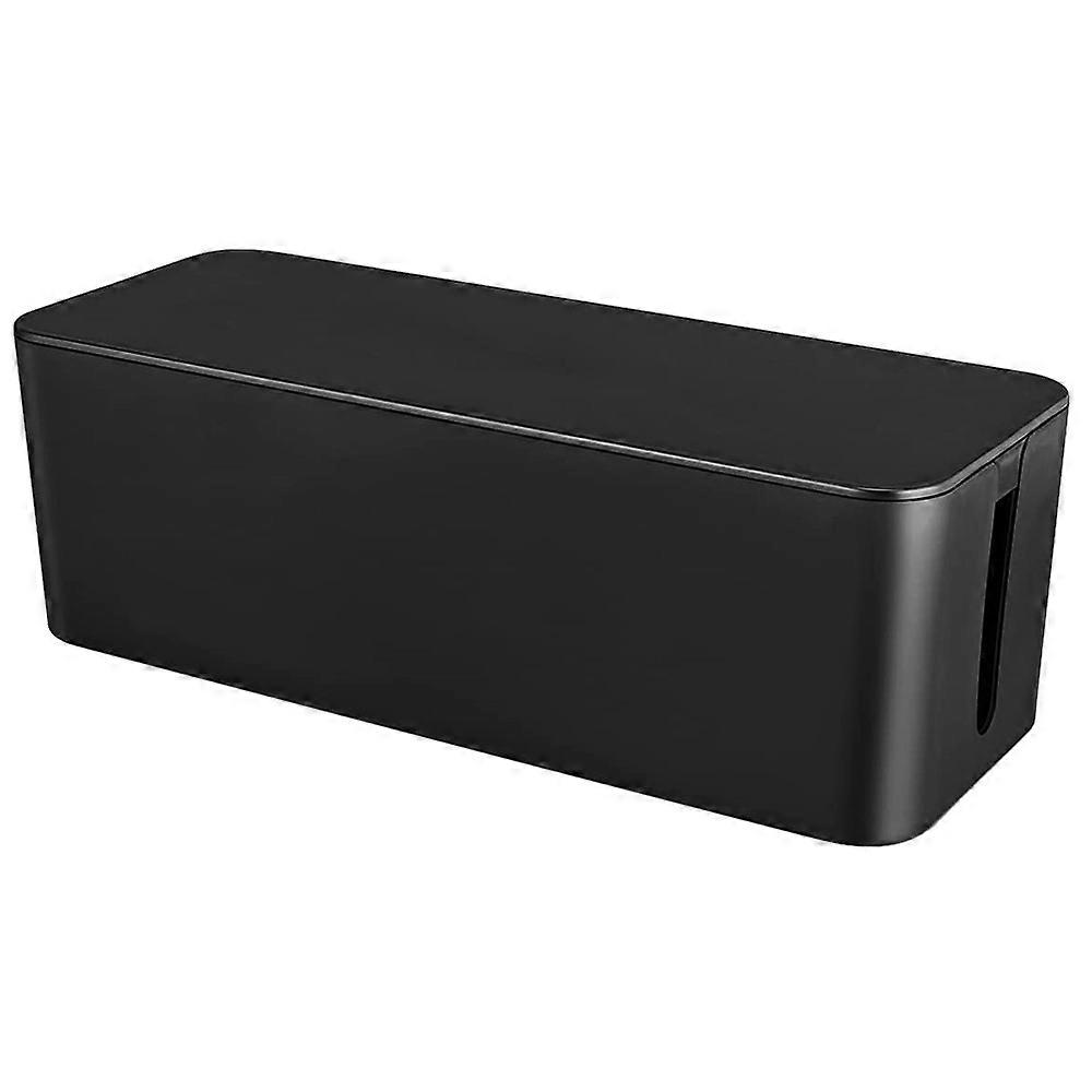 Box, Wire Box, Used to Hide the Strip, Suitable /Office (Black)