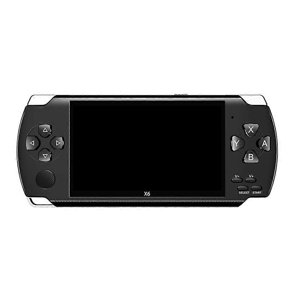 X6 4.3-inch 64-bit 8GB Handheld Game Console Built-in 10,000 Games With Camera Function