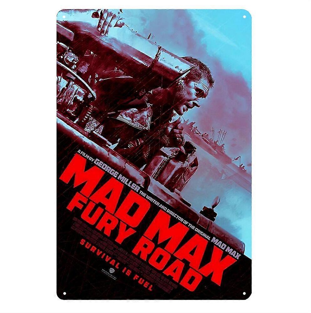 Mad Max Fury Road Movie Metal Poster Tin Sign (8x12 inch) BPA758