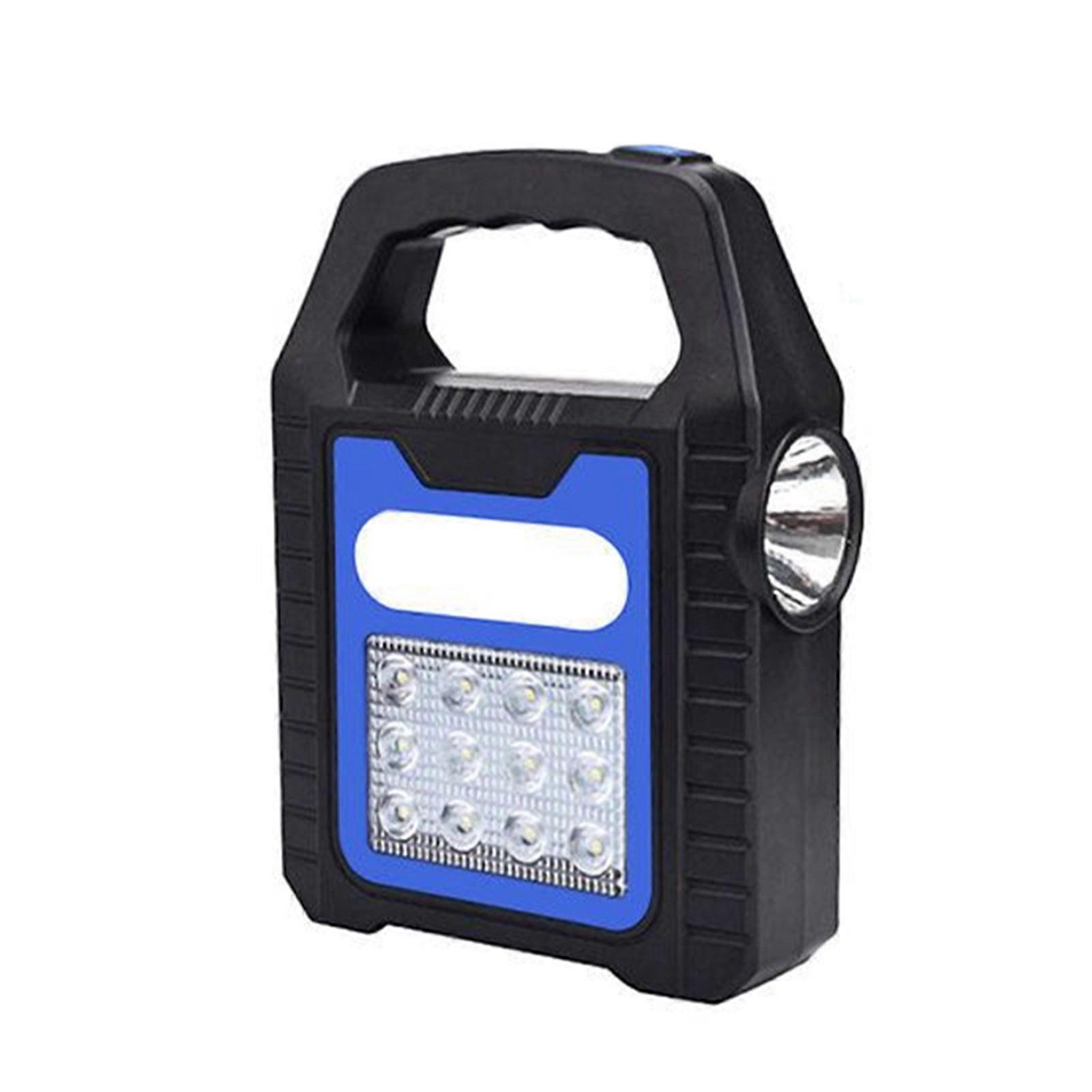 USB-opladning udendørs lommelygte 3 tilstande Justerbar LED-spotlight til fiskeri, gåture, vandreture