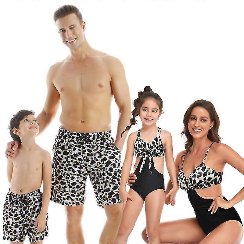 Männer Eltern-Kind Bademode Quick Dry Beach Shorts Kinder Bademode