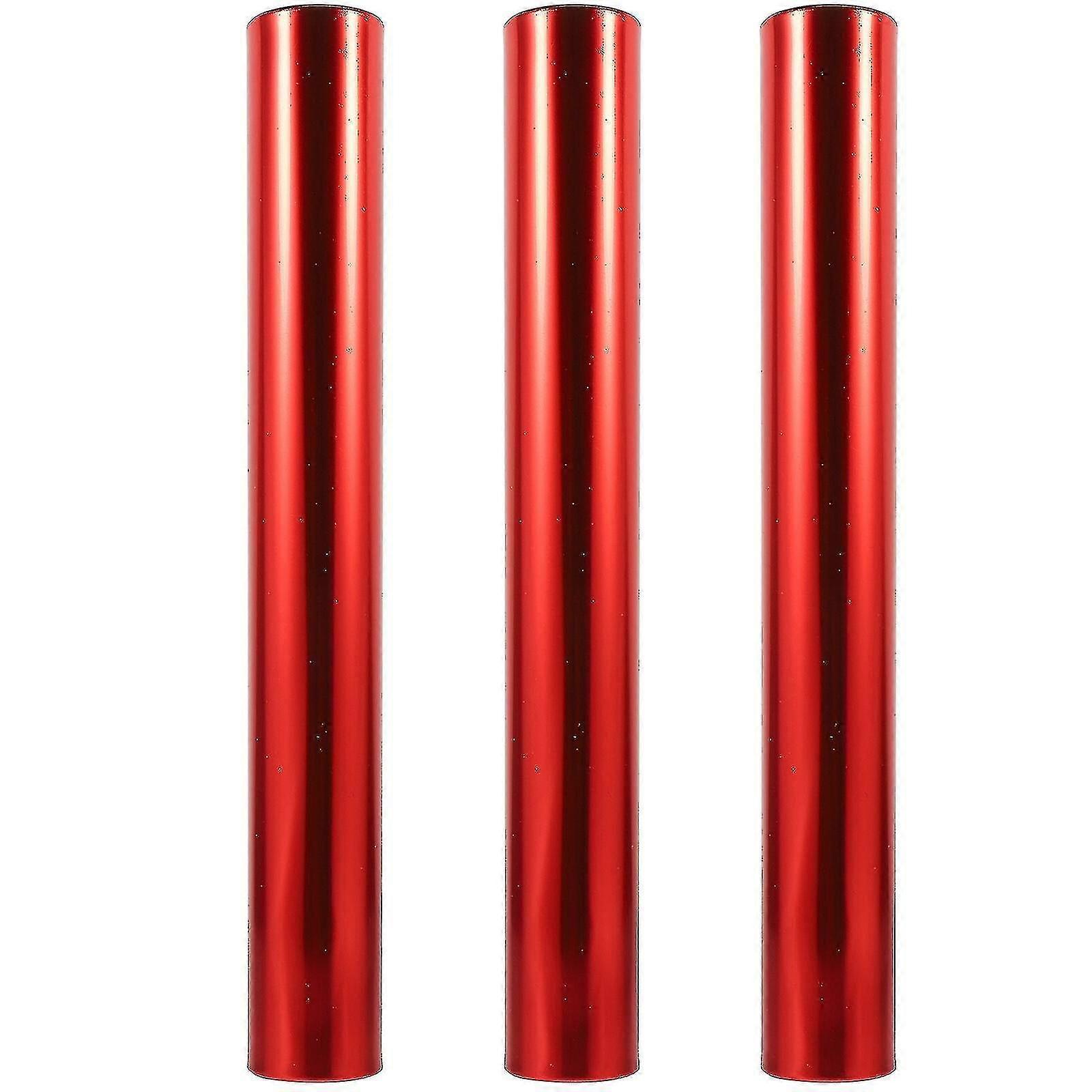 3pcs Relay Baton Track Baton Field Race Batons Running Baton For School Field Race