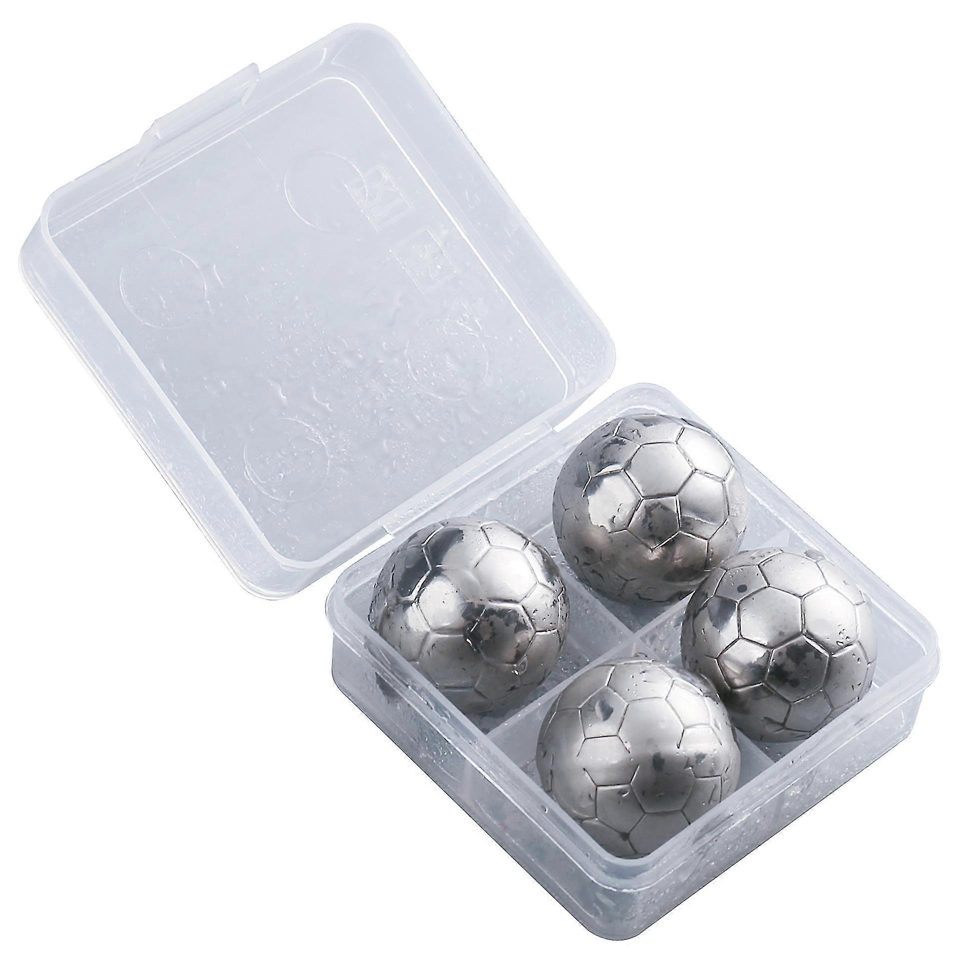 Frozen Stone Reusable No Dilution Stainless Steel Metal Ice Cubes Whiskey Stone Whiskey (1 Set) Th