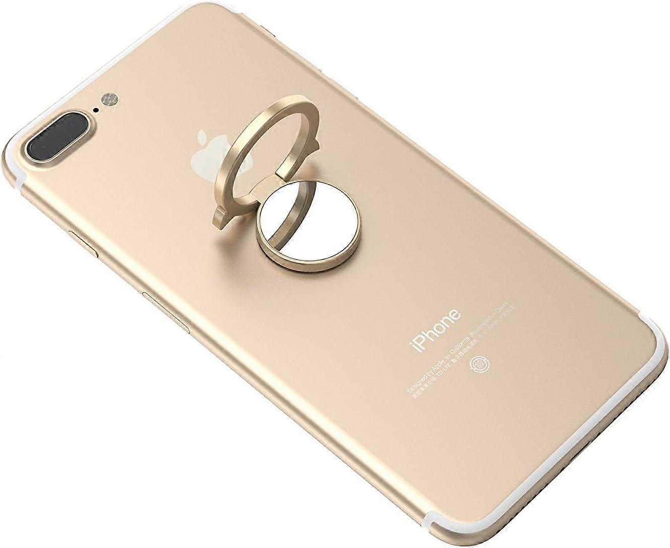 Case Finger Grip Holder Cell Phone Case Holder Ring Ring Holder Stand Tablet | Compatible with Apple iPhone iPad Samsung Galaxy | 5 - gold
