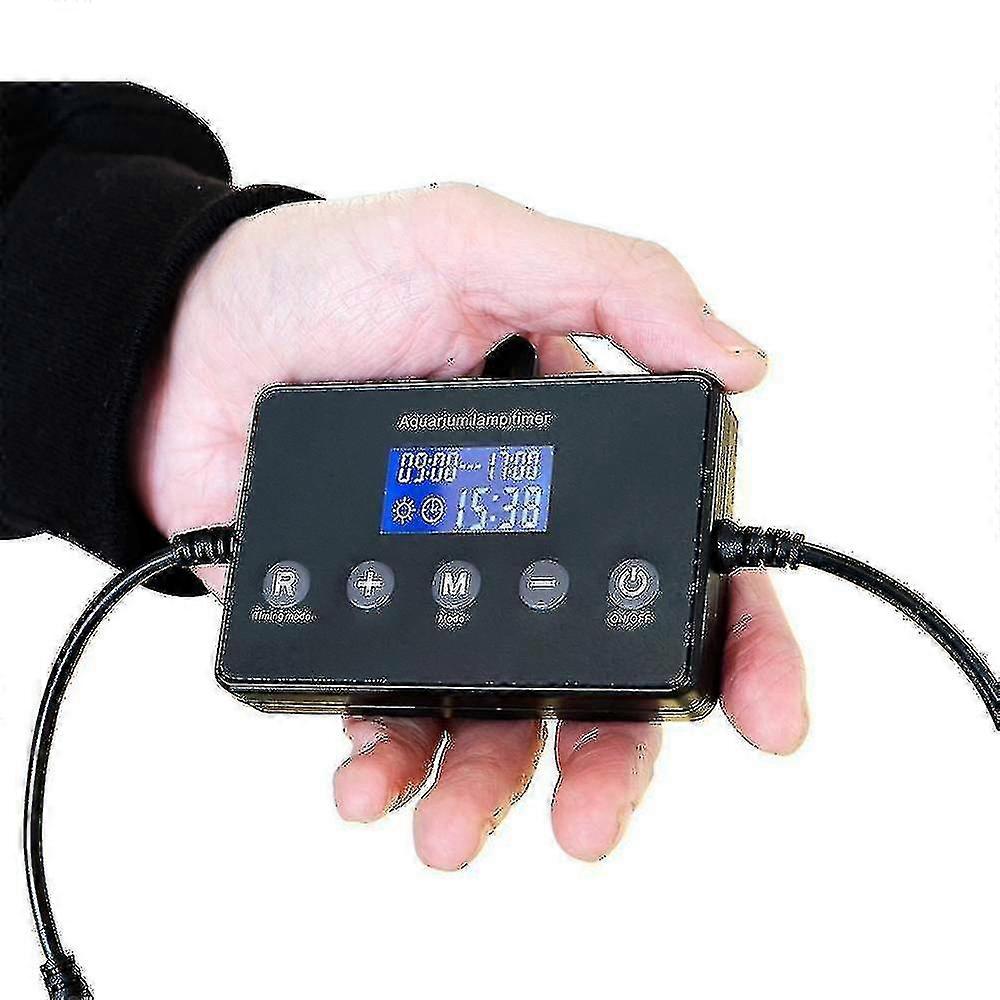 حوض السمك ضوء المراقب المالي 4 أوضاع شروق الشمس غروب الشمس حوض السمك باهتة أدى ضوء لخزان الأسماك مصباح الموقت