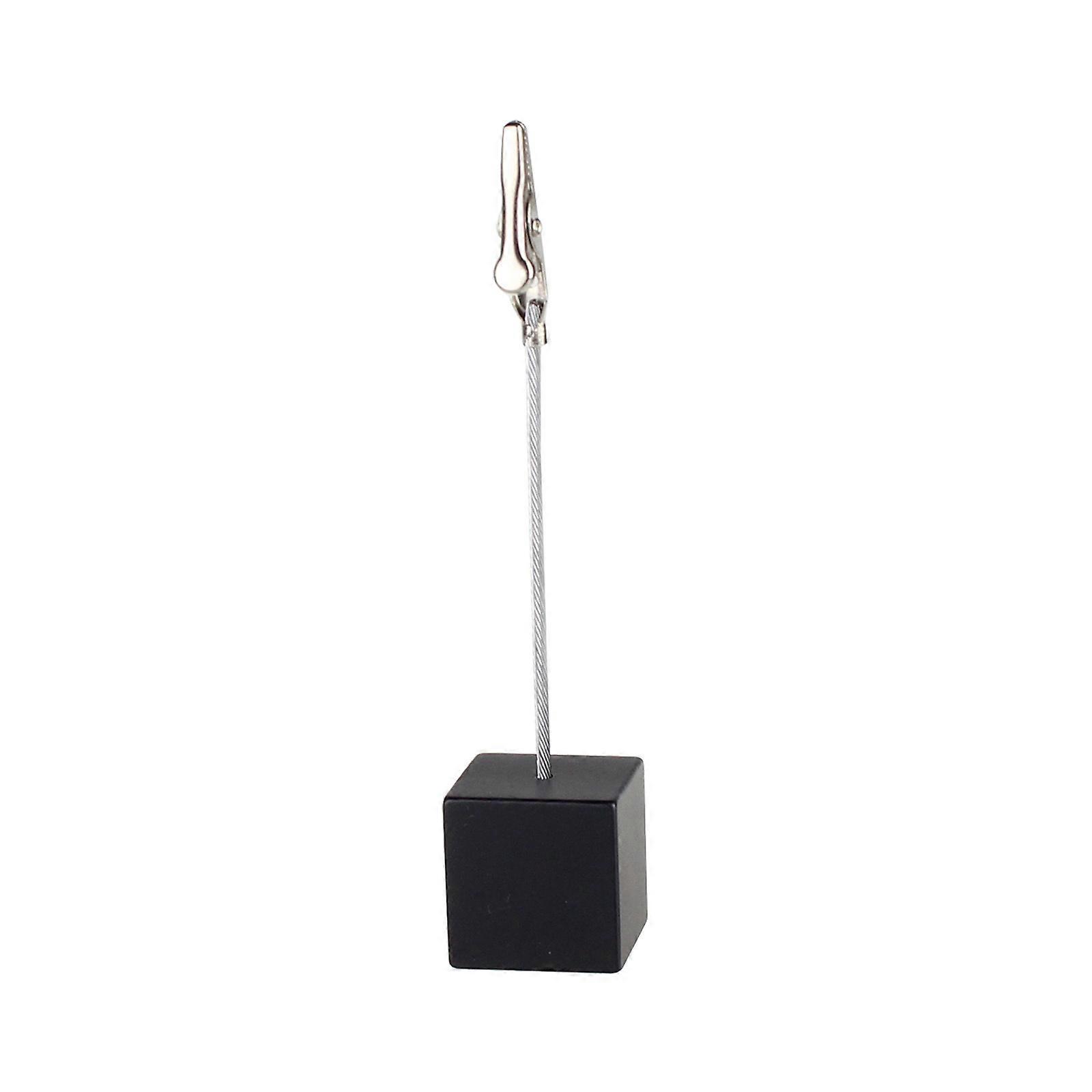 10 memo clips black 11.7CM