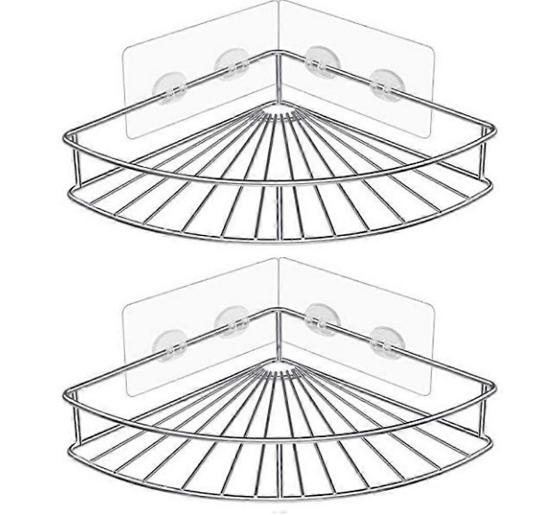 Corner Shower Basket Shelf 2pcs