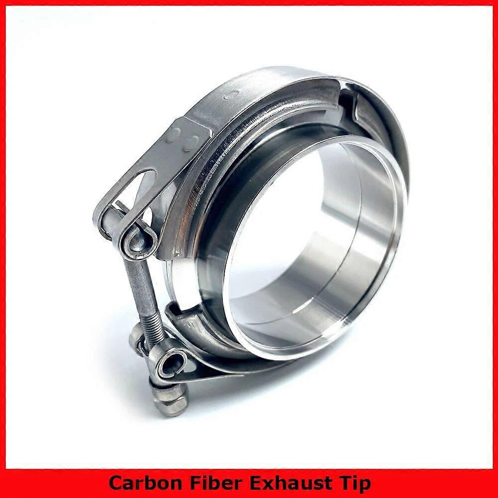 Braçadeira de escape de banda V 2 polegadas 2,5 polegadas 3 polegadas 3,5 polegadas 4 polegadas 51 mm 63 mm 76 mm Flange de escape braçadeira vband Braçadeira de silenciador V-Band