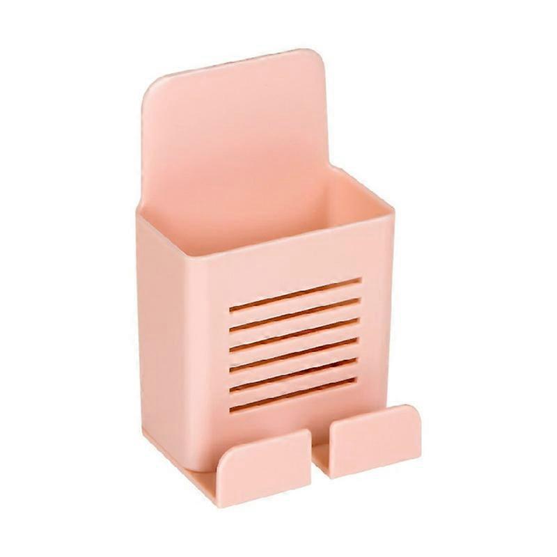 Wall Mounted Storage Rack Space-saving Durable Punch Free Remote Control Storage Case Household Supplies