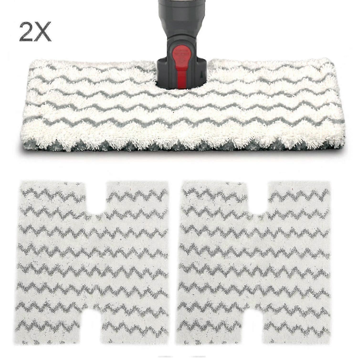 2pack Replacement Shark Pads Steam S6001 S6003 Flip Steam Mop Pads