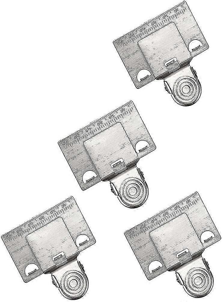4 Pieces Series Tape Measure Clip New Type Woodworking Precise Positioning